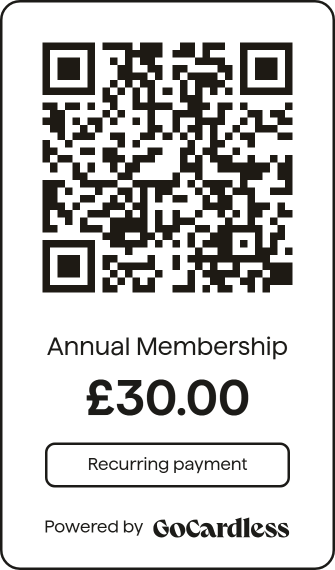 WNCC Go Cardless QR Code